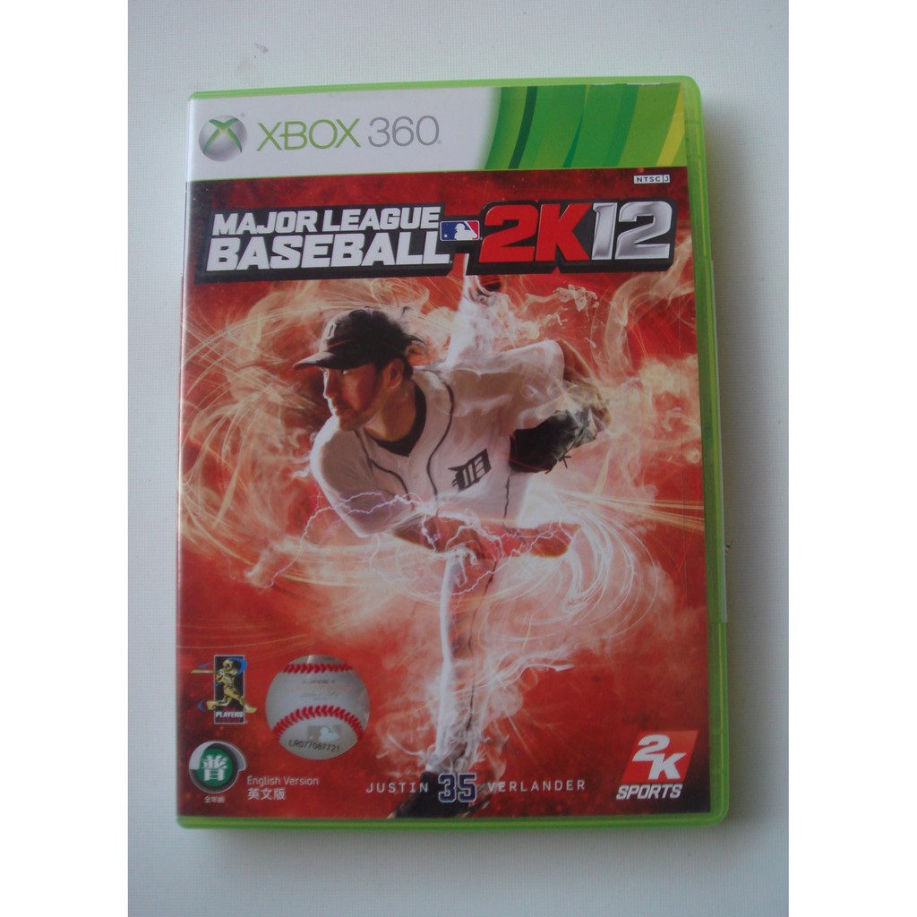 XBOX360 美國職棒大聯盟 英文版 MLB 2K12