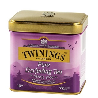 Twinings唐寧 (英倫早餐茶 仕女伯爵茶 歐式大吉嶺) 鐵盒裝100g