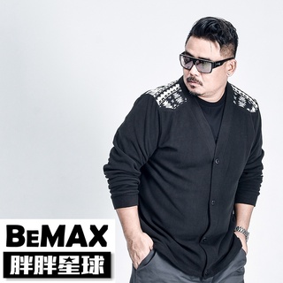 【胖胖星球】中大尺碼‧拼接民族風鈕釦外套 2XL~7XL‧加大【112506】