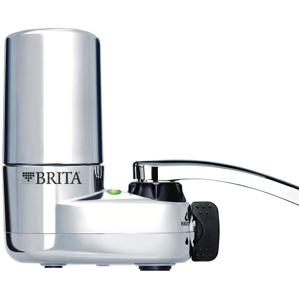【蝦米美日】全新 新包裝 美國原裝 Brita On Tap 龍頭式淨水器 過濾器 含濾芯 鋼色