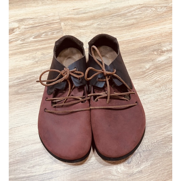 勃肯BIRKENSTOCK MONTANA 蒙大拿 深咖啡 棕紅 二手品