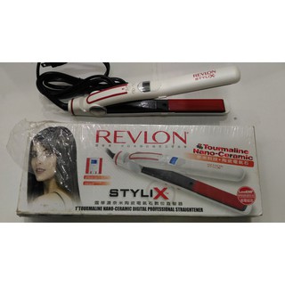 REVLON RV091TW 露華濃奈米陶瓷電氣石數位直髮器燙髮棒