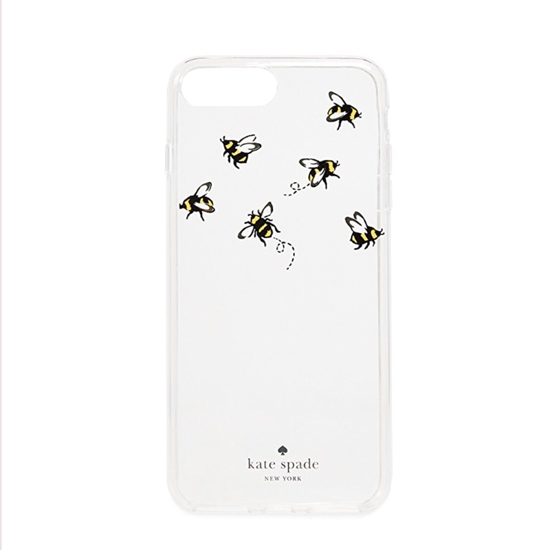 咩兒美國代購💗Kate Spade iPhone 8 Plus 透明小蜜蜂手機殼