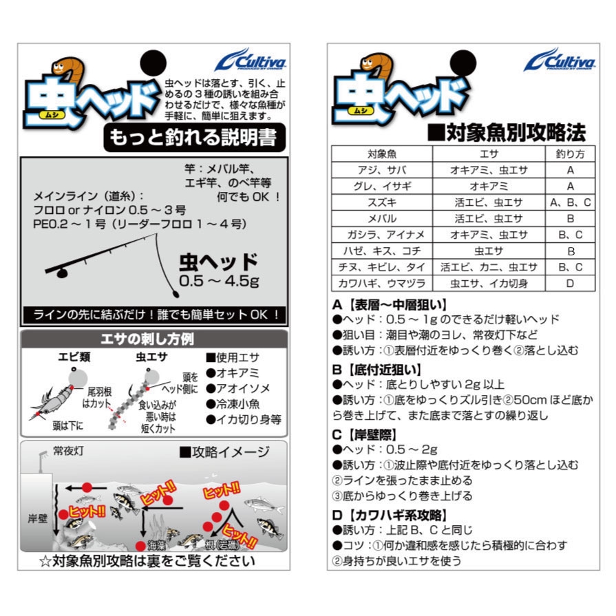 Owner Jh 蟲頭高貫穿迷你鉛頭鉤 5入 虫ヘッド根釣河口魚歐娜c Ultiva 路亞釣魚 蝦皮購物