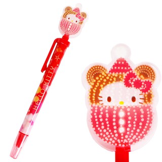 Hello Kitty 原子筆 LED發光造型原子筆 黑筆.造型筆