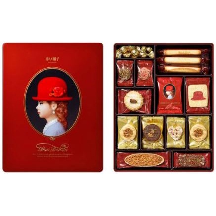現貨[日本高帽子] 紅帽子禮盒 經銷商購買轉售（2盒分售）600元/盒