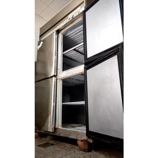 南門餐廚設備拍賣二手四門營業用管冷式凍藏冰箱