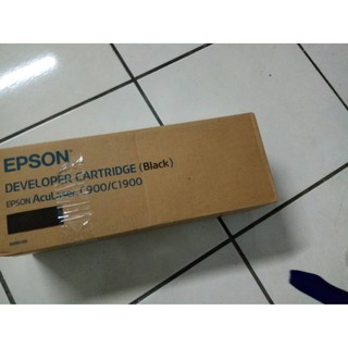 過期沒拆封不退 原廠的 EPSON C900/C1900 彩色雷射印表機黑色碳粉匣 S050100