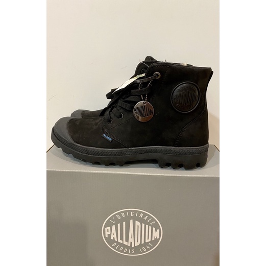 （全新）PALLADIUM MEN’S BOOTS 男款 黑色 防水 雨靴 休閒靴 中短靴 73967-001
