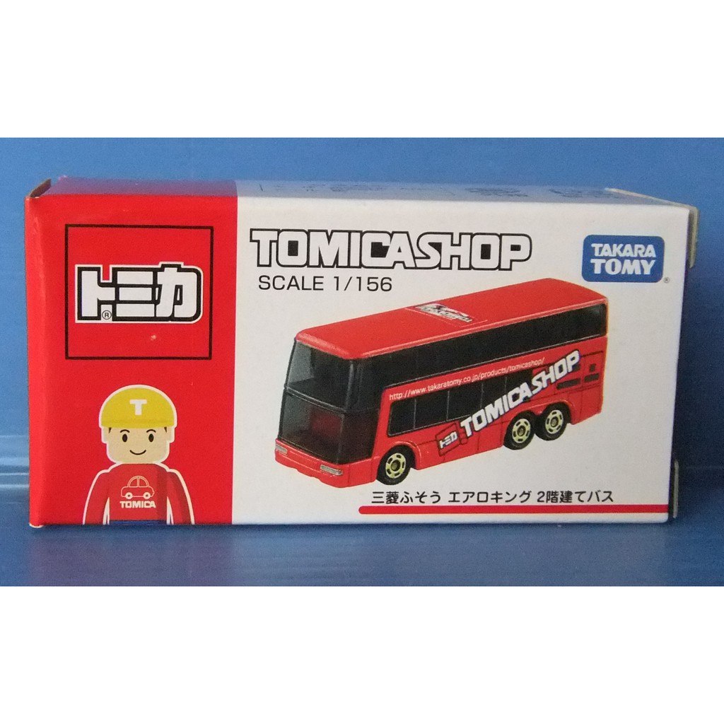 特價出清 日版多美小汽車tomica Shop 限定三菱雙層公車巴士 蝦皮購物