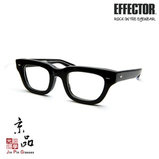 【effector】munakata bk 黑 日本手工眼鏡 厚實的搖滾風格 日本知名藝人喜愛 公司貨 jpg 京品眼鏡