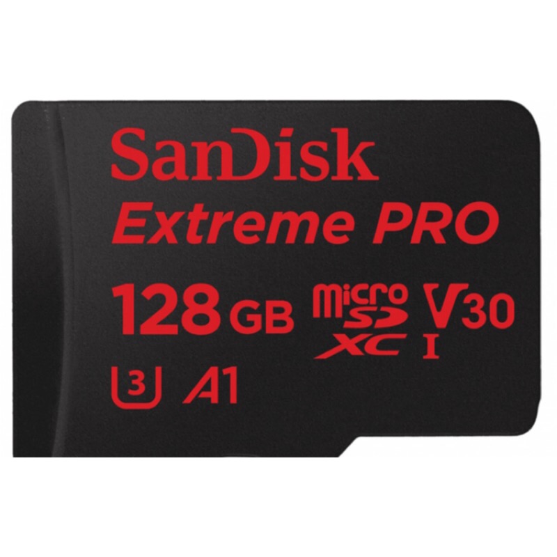 SanDisk Extreme Pro microSD U3 A1 128GB 記憶卡 含轉卡(每秒讀170MB)