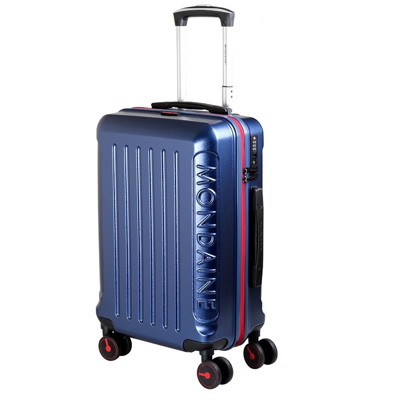 ✨全新✨ MONDAINE®️ 瑞士國鐵PET 20吋 寶藍硬殼行李箱