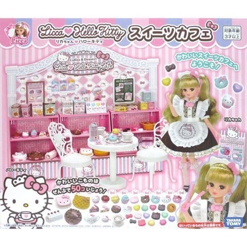 《 TAKARA TOMY 》莉卡Kitty粉紅甜點屋