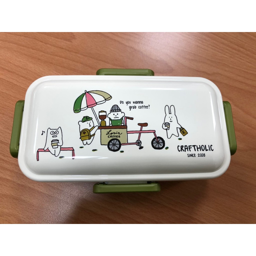 CRAFTHOLIC宇宙人&lt;日本製&gt;可微波便當盒．午餐盒．野餐盒．