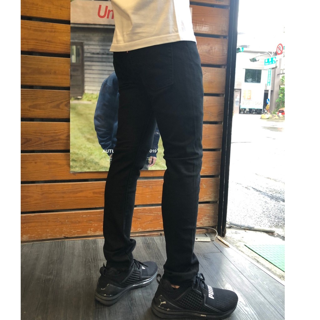 【MAFIA WORK】Levi's 510 深色牛仔褲 修身窄版 窄管 直筒 黑藍色 原色 LEVIS