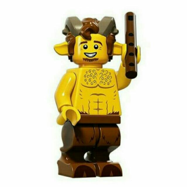LEGO 樂高 15代人偶 Minifigures 71011 半羊人 長笛