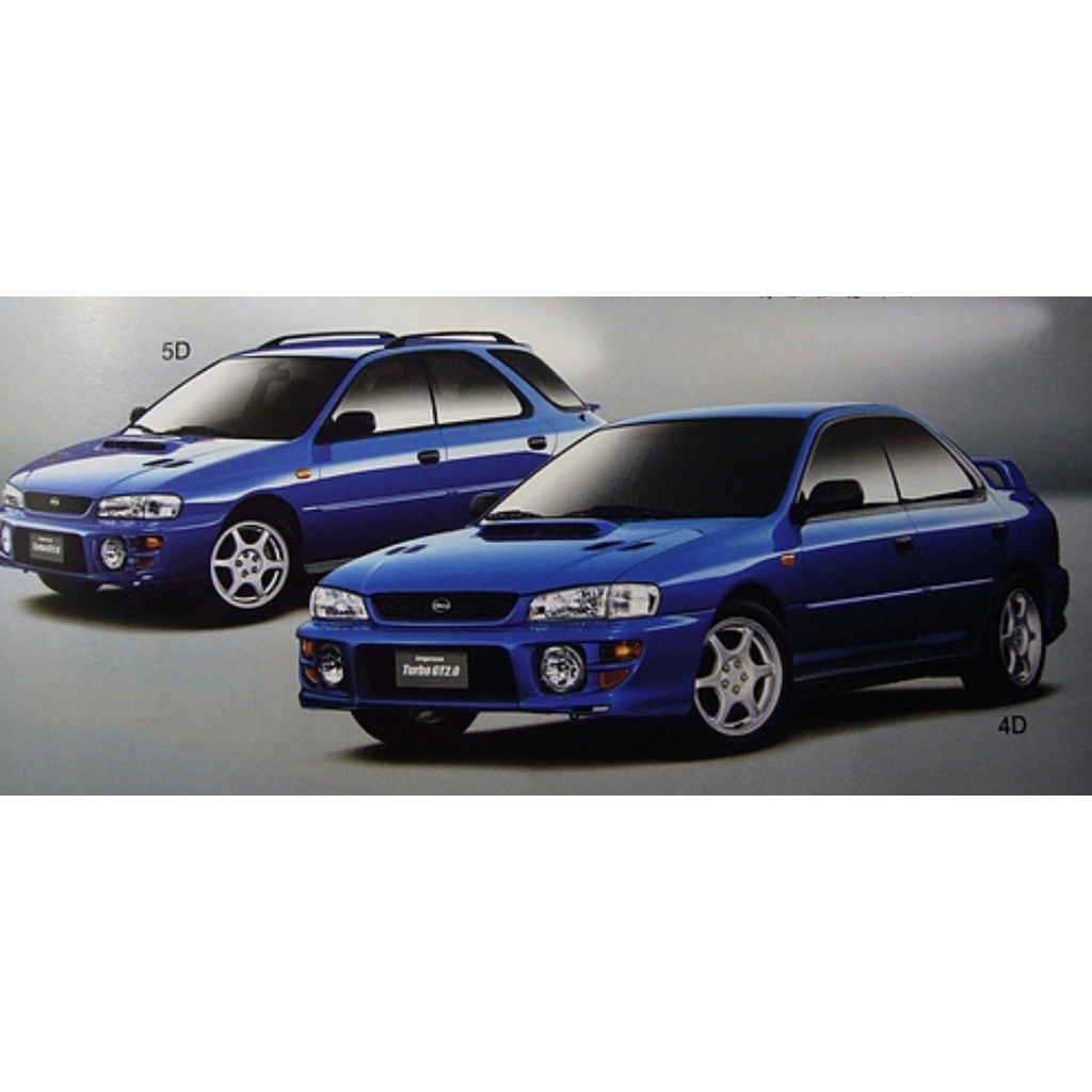 Impreza  GC8車頂飾條、標價為一邊價錢、扣子另算