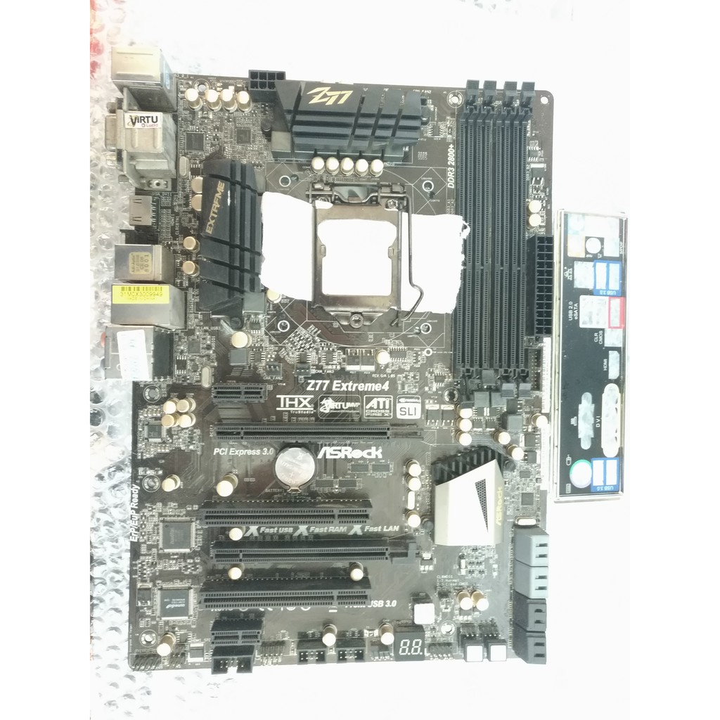 asrock 華擎 Z77 Extreme4 主機板 LGA1155 Z77 DDR3 4插槽 支援三代