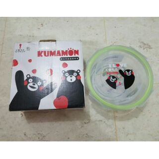 MIT 臺灣製造 kumamon 熊本熊 密扣式 玻璃 保鮮盒
