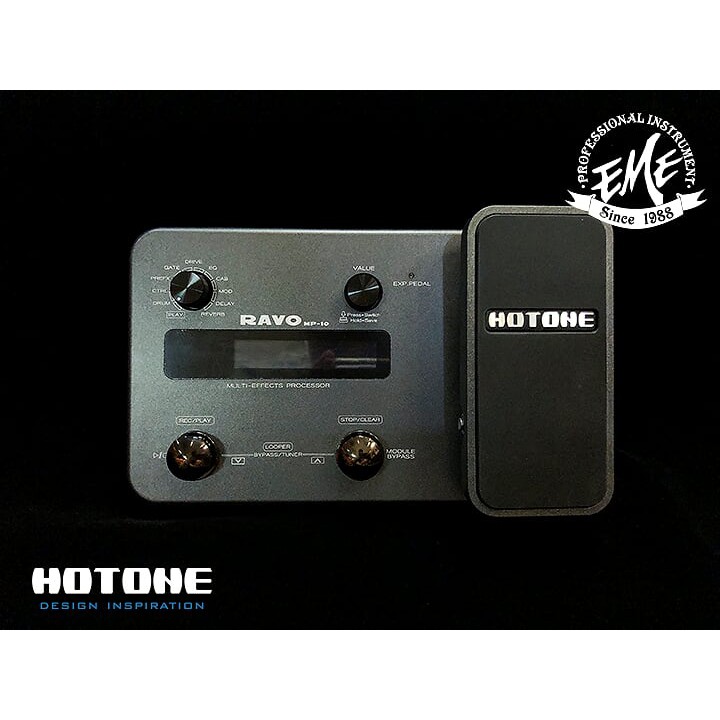 亞邁樂器 Hotone Ravo Mp 10 綜合效果器 初心者的好朋友 蝦皮購物