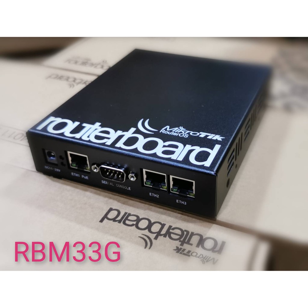 【RouterOS專業賣家】台灣公司貨 MikroTik LTE 4G 路由器 RBM33G