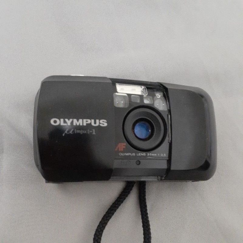【稀少日機收藏美品】OLYMPUS U mju-1 35mm自動對焦相機