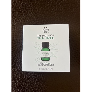 THE BODY SHOP 美體小舖 天然茶樹精油 隨身針管 試用瓶 1ml