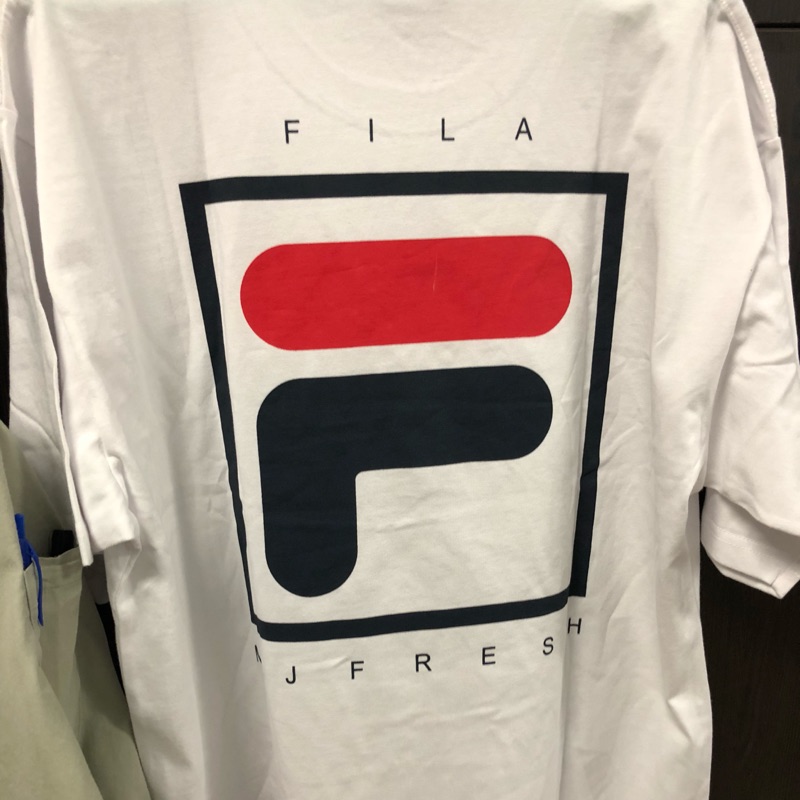 Mjf/fila頑童短t