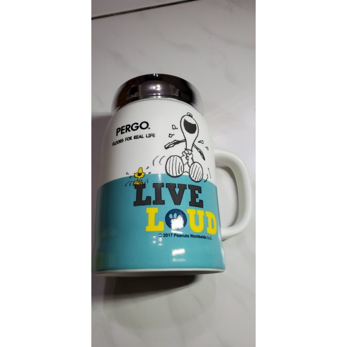 史努比SNOOPY   小日子陶瓷蓋杯   保溫杯   500ml    原價490元