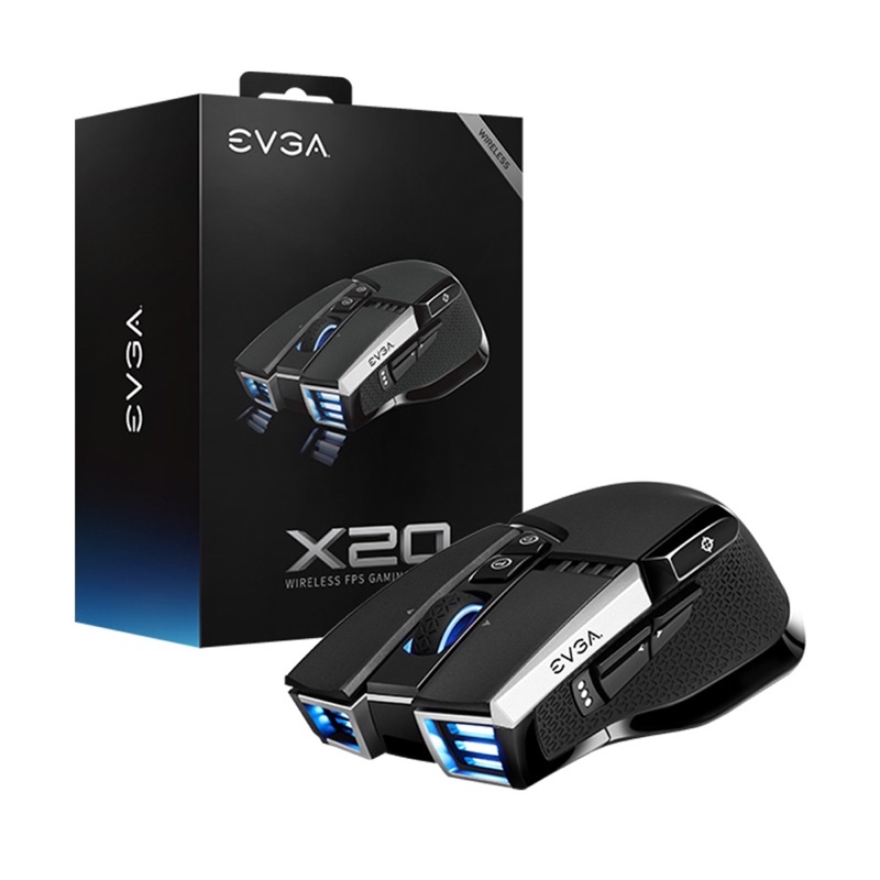 【聖誕禮物首選】免運EVGA X20 無線電競滑鼠