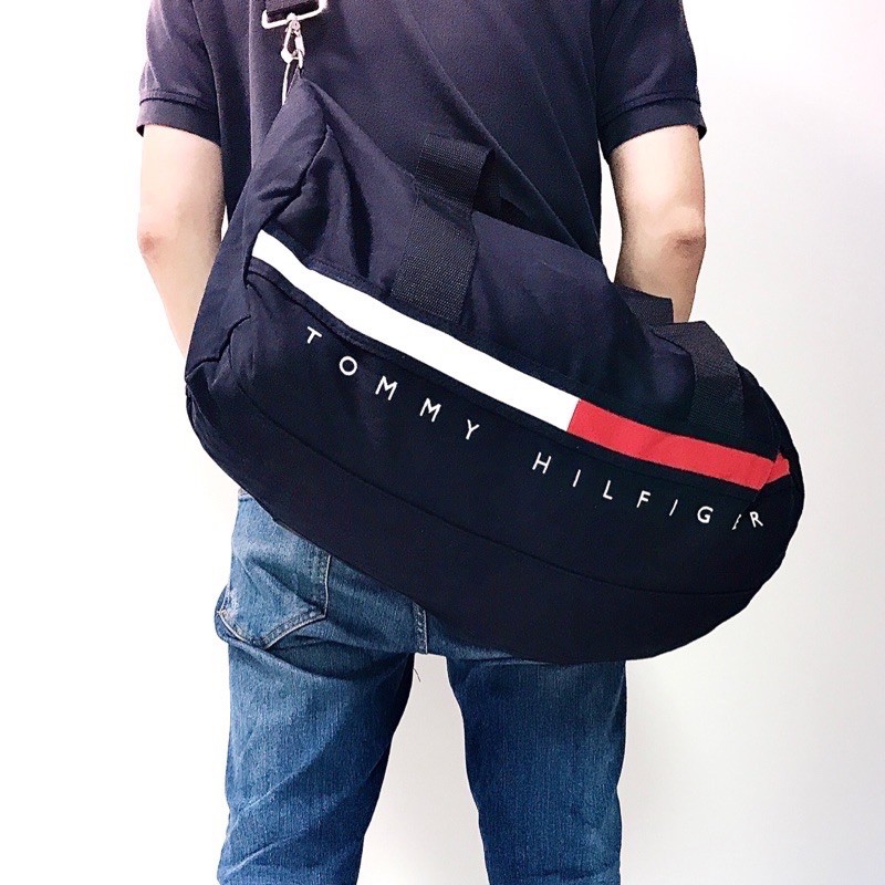 【現貨】Tommy Hilfiger經典款旅行袋(深藍色)