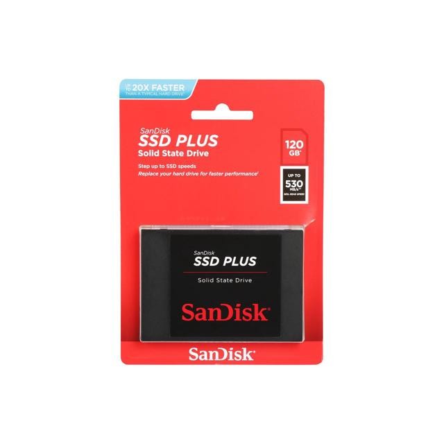 SANDISK SSD PLUS 120G 固態硬碟