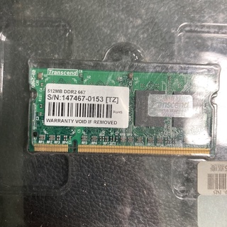 超老筆電記憶體 NB DDR2 512MB