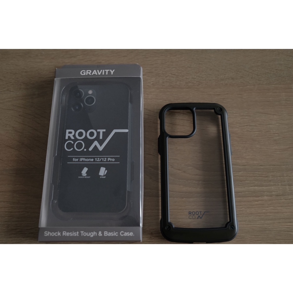 日本 ROOT CO iPhone 12 Pro 6.1吋 Tough &amp; Basic 防撞殼 軍綠色