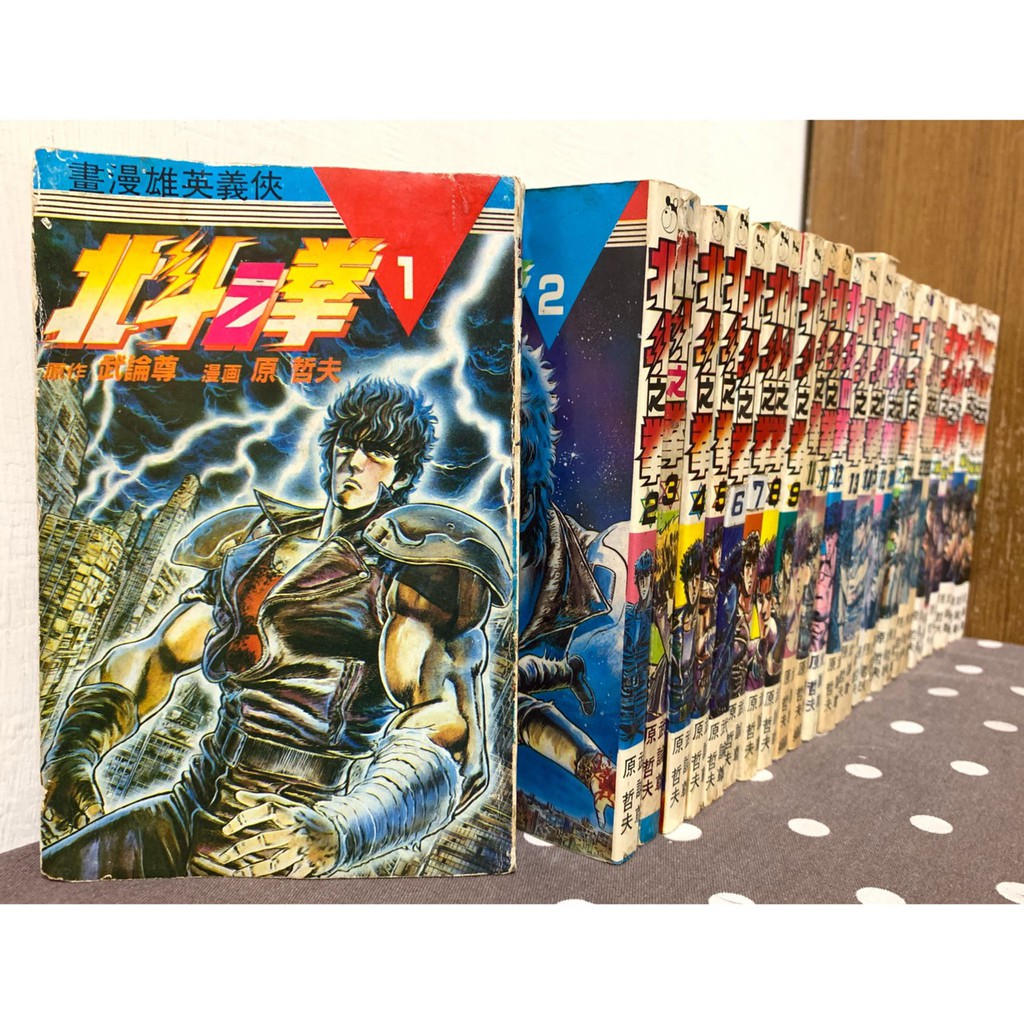 漫畫 北斗之拳1 30完 缺30 共29本 原哲夫 有釘章 毛球二手書 蝦皮購物