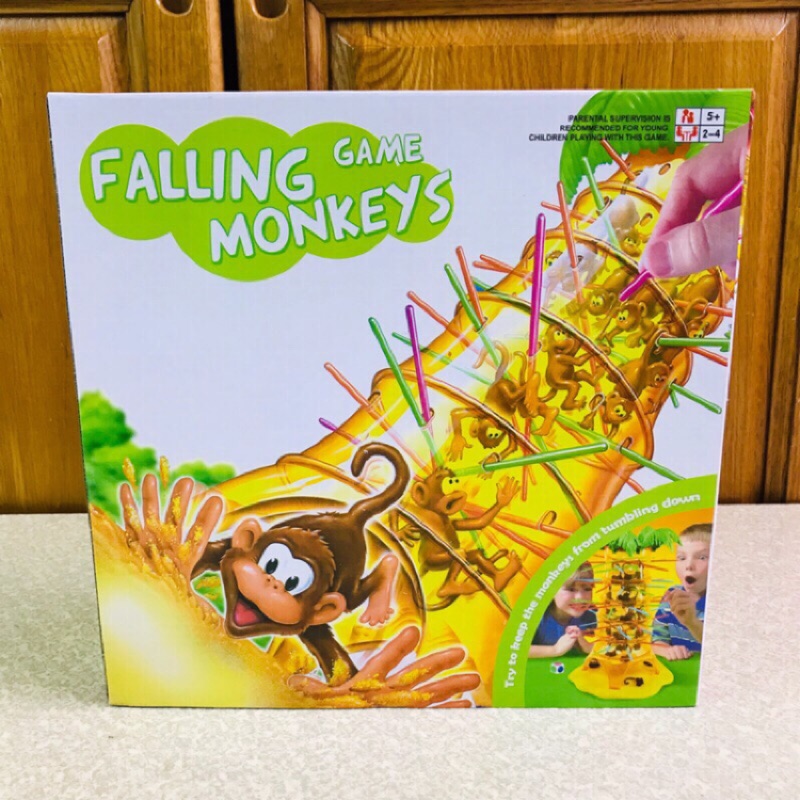 FALLING MONKEYS 猴子 桌遊 多人遊戲 猴子掛樹上 桌遊遊戲 益智玩具 桌上遊戲 團康遊戲 現貨不用等