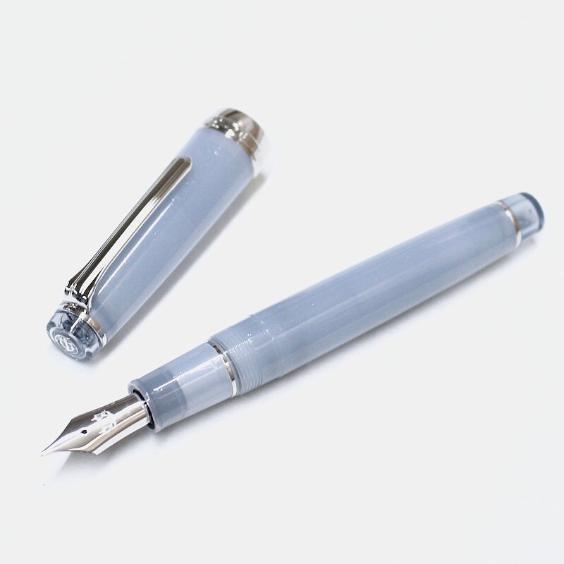 日本 寫樂 Sailor Professional Gear 21K 鋼筆 銀山雪灰 八文字屋 限定