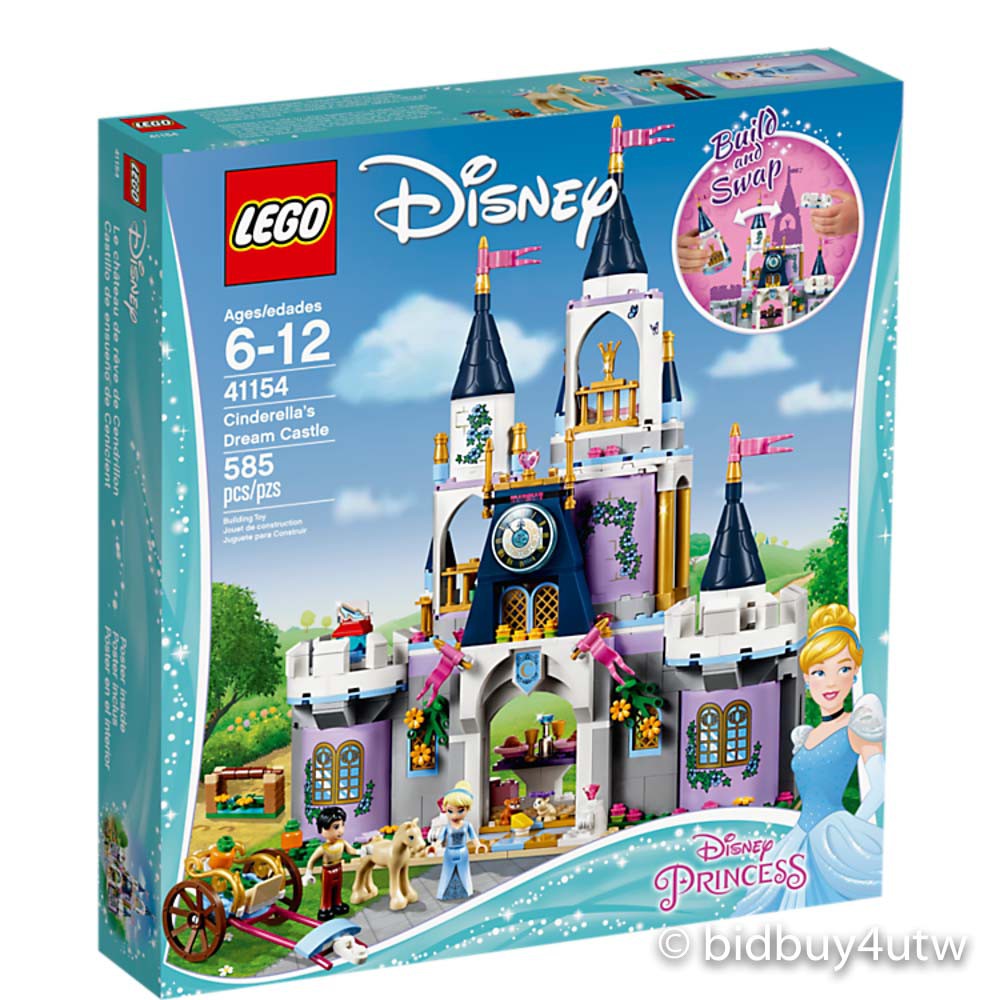 LEGO 41154  灰姑娘仙杜瑞拉的夢幻城堡 樂高迪士尼公主系列【必買站】樂高盒組