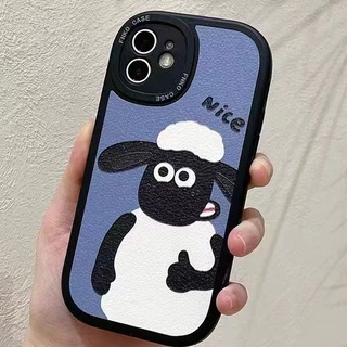 Image of 可愛小羊 蘋果 iphone 13 8 max mini xs 7 11 pro xr plus se 12 卡通手機殼