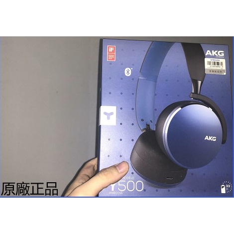 原廠正品AKG Y500 WIRELESS 藍芽耳罩式耳機 送收納袋 藍牙音樂耳機 頭戴式耳機
