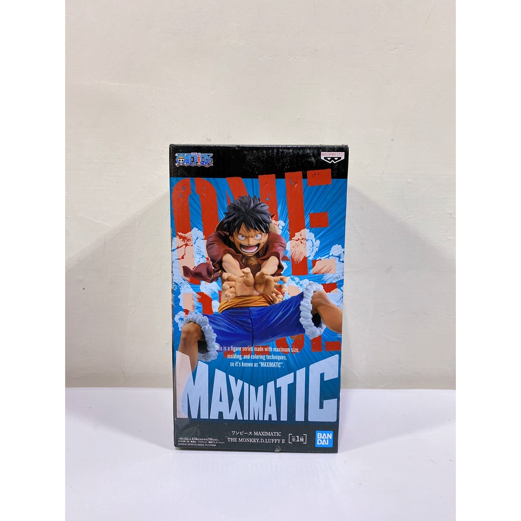 🔥現貨🔥【全新】草帽 路飛 海賊王 魯夫 景品 長盒 航海王 MAXIMATIC 公仔火箭炮 日版🇯🇵 金證🟡