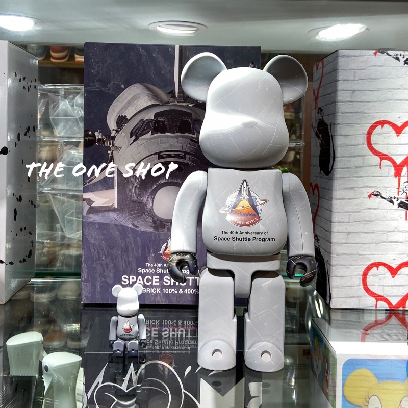 TheOneShop 缺貨中 BE@RBRICK SPACE SHUTTLE NASA 太空梭 太空船 庫柏力克熊