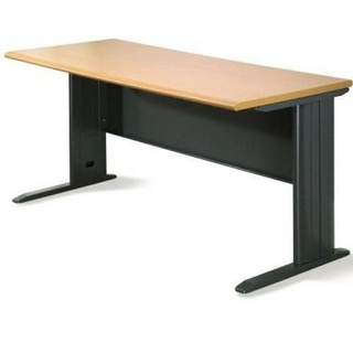 CD辦公桌 主側桌 木紋桌面/黑色腳（限桃園以北）