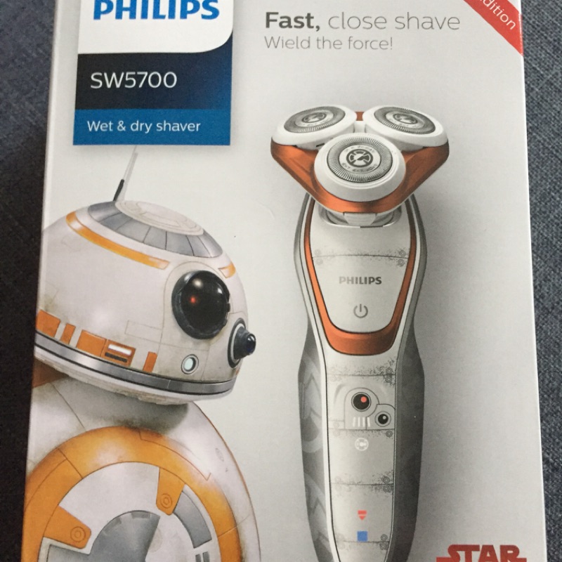 PHILIPS 飛利浦】星戰系列Star Wars BB-8電鬍刀/刮鬍刀 SW5700