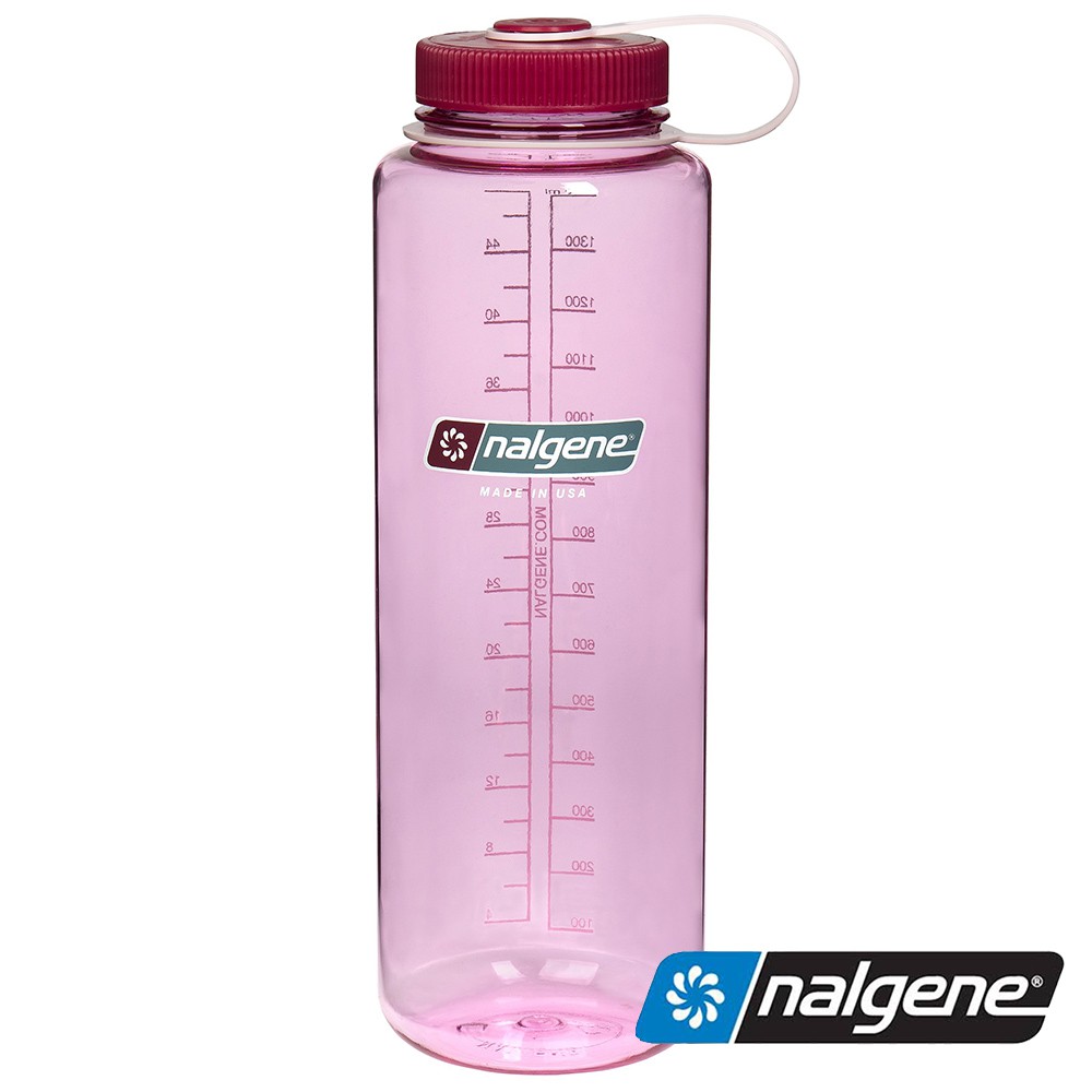 美國 Nalgene 大寬口水壺 1500cc『粉紅』2178-1048