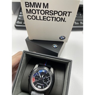 BMW原廠房賽車雙眼計時男錶 手錶