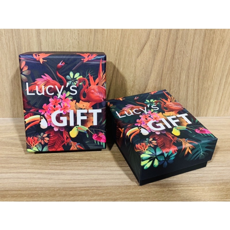 Lucy's gift 飾品盒 禮品盒 花朵圖案