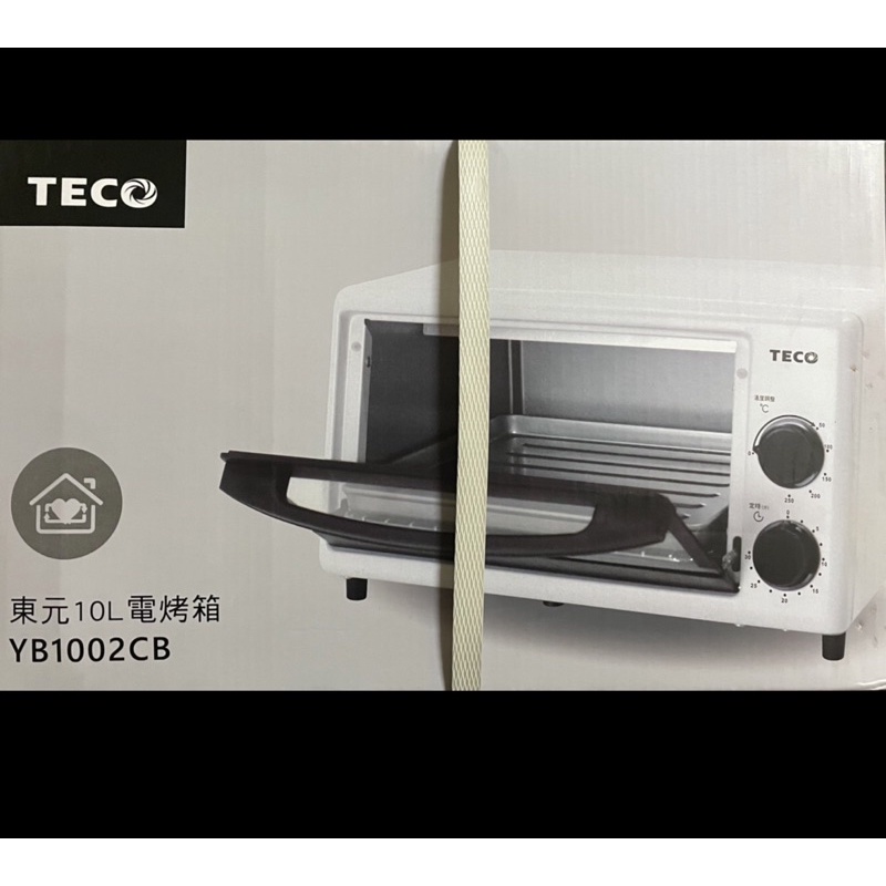 免運 全新品【TECO 東元】10L電烤箱(YB1002CB)