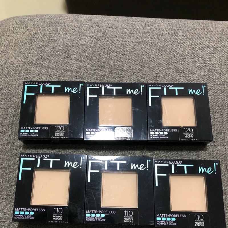 暫停營業出清maybelline Fit Me 蜜粉餅100 110 120 220 現貨 蝦皮購物